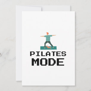 PILATES-MODUS FEIERTAGSKARTE