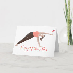 Pilates Mother's Day Card Karte