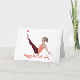 Pilates Mother's Day Card Karte