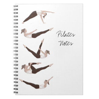 Pilates Notes SpiralNotebook Notizblock