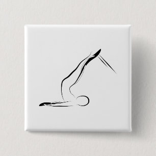 Pilates-Pose Button