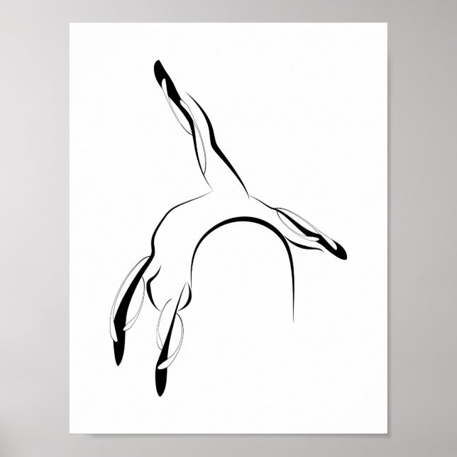 Pilates Pose Poster (Vorne)