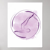 Pilates Pose Poster