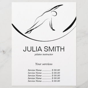 Pilates Pose Side Bend Flyer