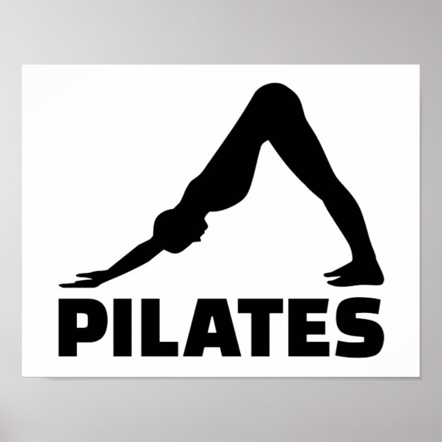 Pilates Poster (Vorne)