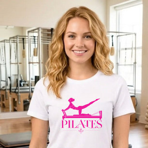 Pilates Reformer-Rosa Tri-Blend Shirt