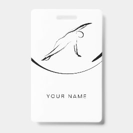 Pilates Side Bend Pose Ausweis