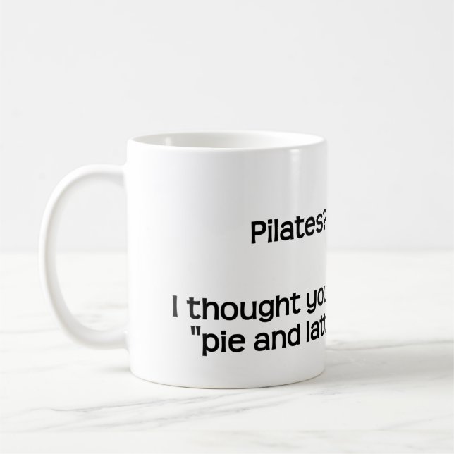 Pilates? Tasse (Links)