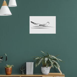 Pilates The Hundert Pose - Reformer Poster