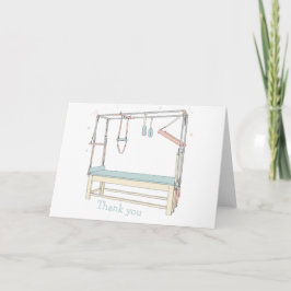 Pilates Tower Cadillac Thank you Karte