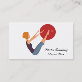 Pilates Training Visitenkarte