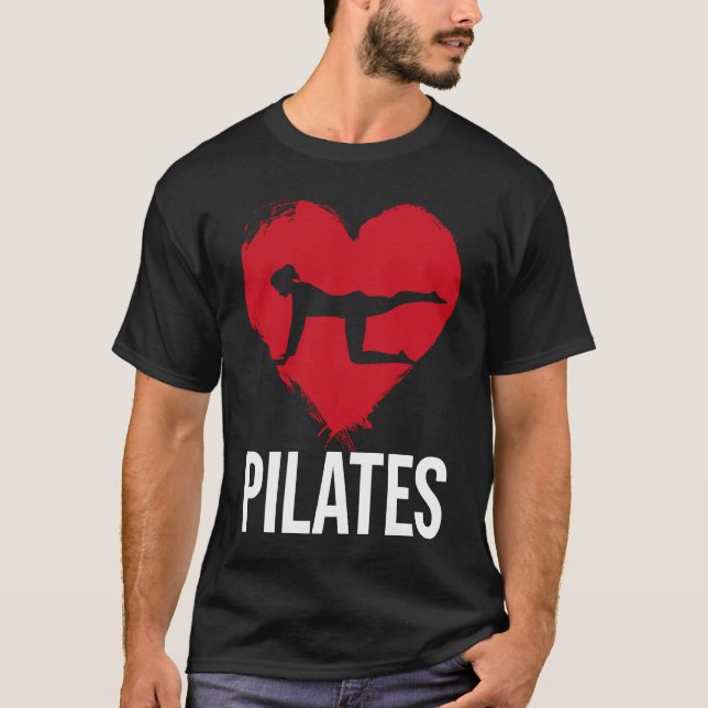 Pilates  Workout Physical Activity Pilates Teacher T-Shirt (Vorderseite)