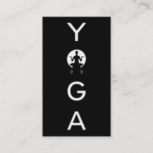 Pilates, Yoga Instructor Meditation, spirituelle Visitenkarte