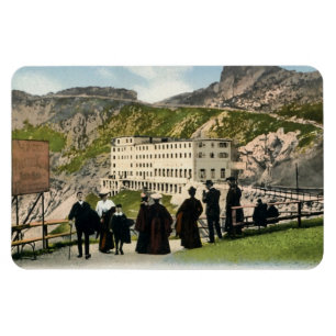 Pilatus Kulm belle époque Schweizer Alpen Magnet