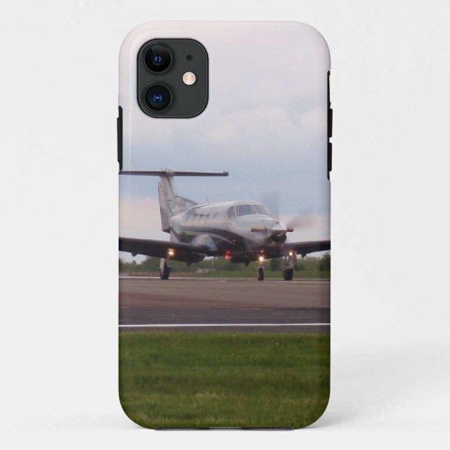 Pilatus PC 12 Case-Mate iPhone Hülle (Rückseite)