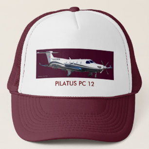 Pilatus PC-12 Porträt, PILATUS PC 12 Truckerkappe