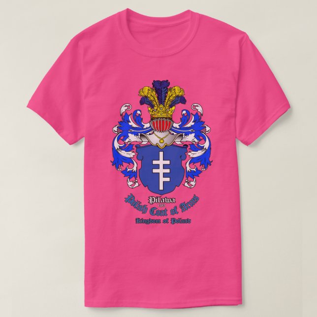 Pilawa Polnisches Wappen T-Shirt (Design vorne)