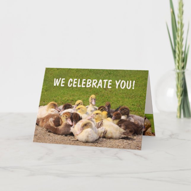 Pile O' Encks Birthday Karte (Vorderseite)