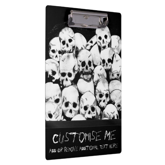 Pile-O-Skulls Klemmbrett (Rechts)