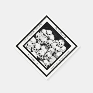 Pile-O-Skulls Serviette