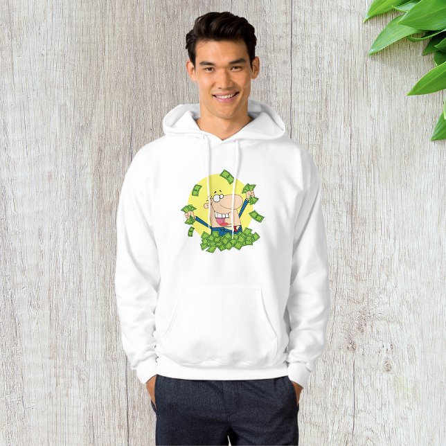 Pile of Money Mens Hoodie (Von Creator hochgeladen)