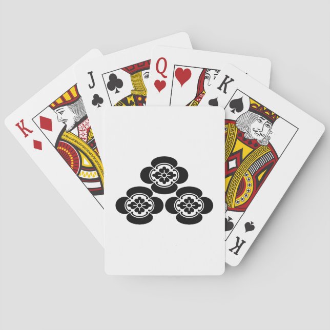 Pile of three mokkos playing cards spielkarten (Rückseite)