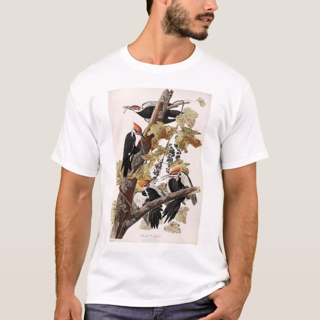 Pileated Specht T-Shirt (Vorderseite)