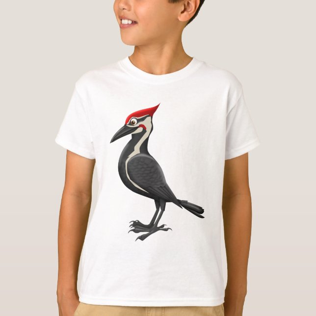 Pileated Specht T-Shirt (Vorderseite)