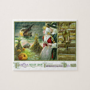 Pilger-Dankfest von 1620 Puzzle