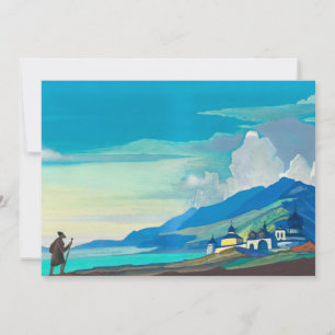 Pilger der strahlenden Stadt von Nicholas Roerich Einladung