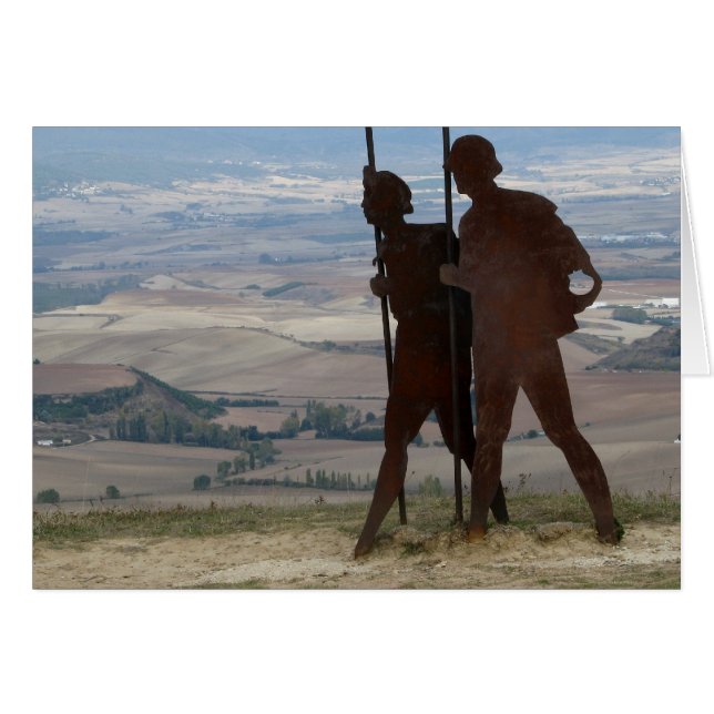 Pilger-Karte (Vorderseite (Horizontal))