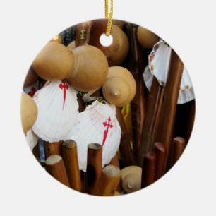 Pilger-Muschelverzierung Keramikornament