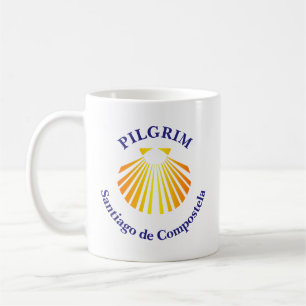 Pilger Santiago de Compostella Kaffeetasse