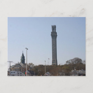 Pilgerdenkmal - Provincetown, Ma. Postkarte
