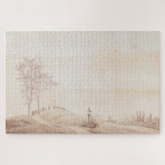Pilgerfahrt bei Sunset - Caspar David Friedrich Puzzle