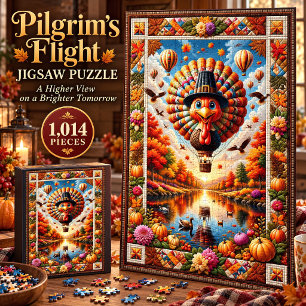 Pilgerflug Truthahn 1.014-Teile-Puzzle Puzzle