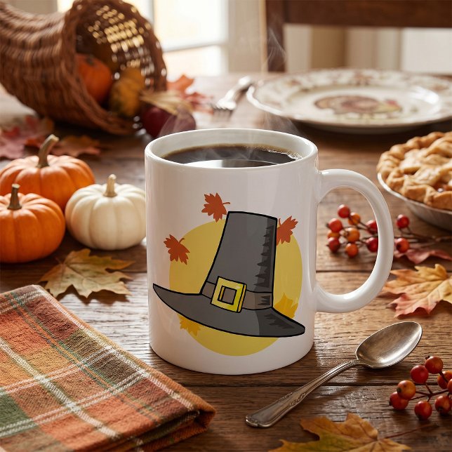 Pilgerhut Kaffeetasse (Von Creator hochgeladen)