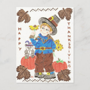 Pilgerjunge 1 Postkarte