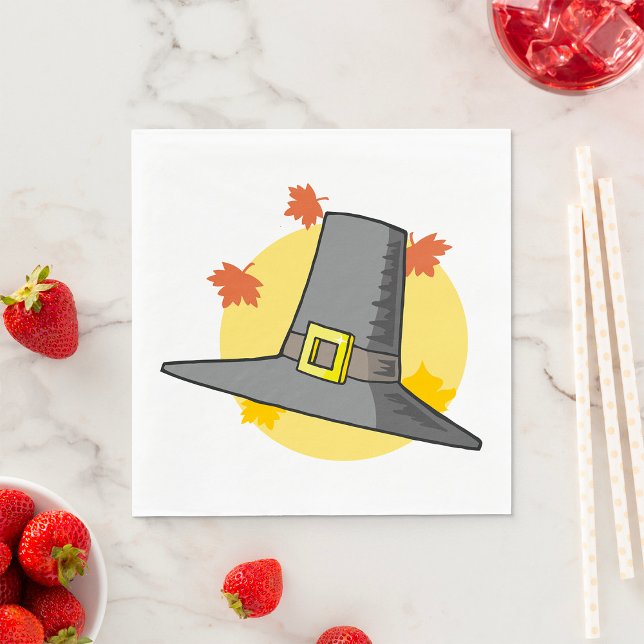 Pilgram Hat Serviette (Von Creator hochgeladen)