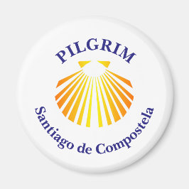 Pilgrim Camino de Santiago Magnet