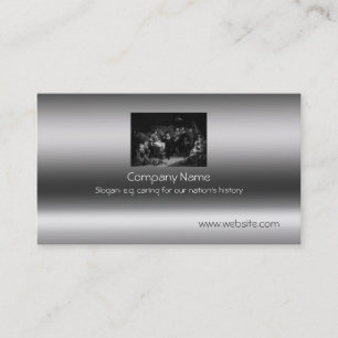 Pilgrim Compact Signing on on Metallic-Effekt Visitenkarte