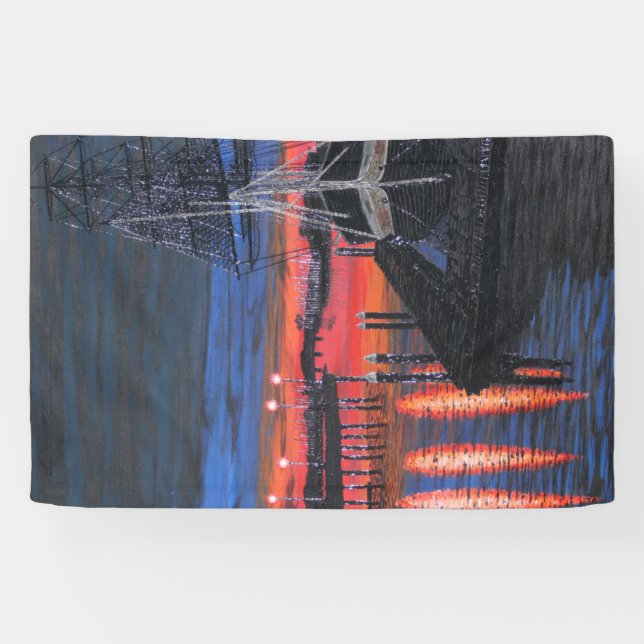 Pilgrim im Morgengrauen Banner (Horizontal)