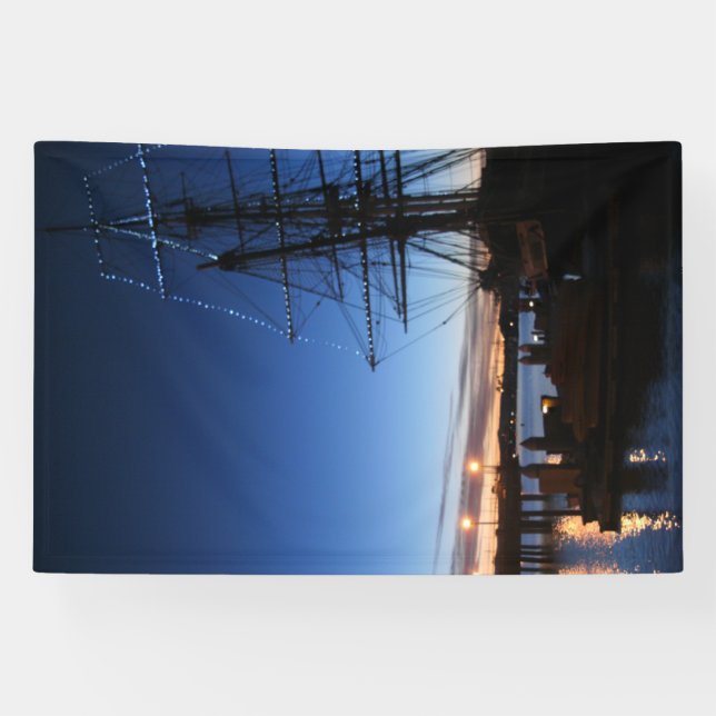 Pilgrim im Morgengrauen Foto Banner (Horizontal)