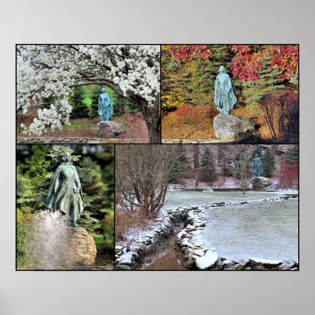 Pilgrim Maiden in Four Seasons Poster (Vorne)