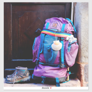 Pilgrim-Rucksack Aufkleber