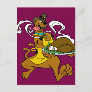 Pilgrim Scooby-Doo mit der Türkei Feiertagspostkarte