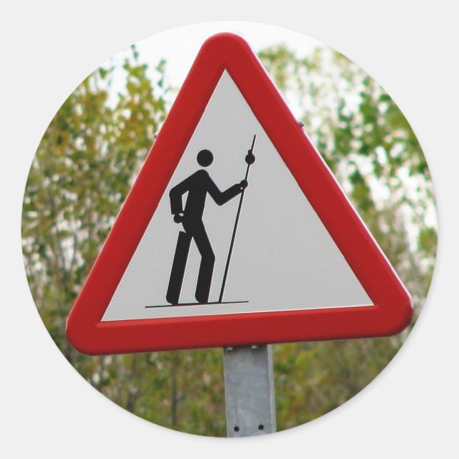 Pilgrim Sign Stickers (Vorderseite)