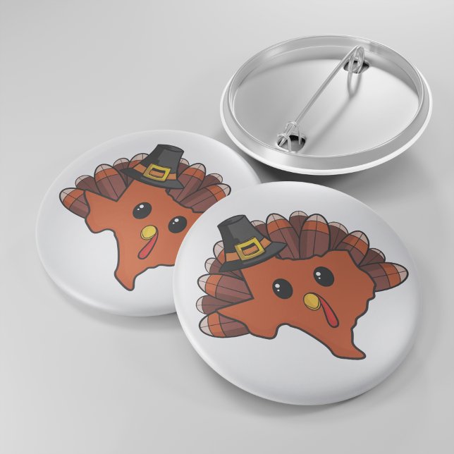 Pilgrim Texas Turkey Button (Von Creator hochgeladen)