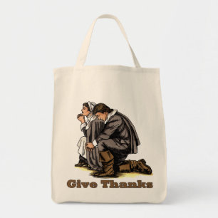 Pilgrims beten tragetasche