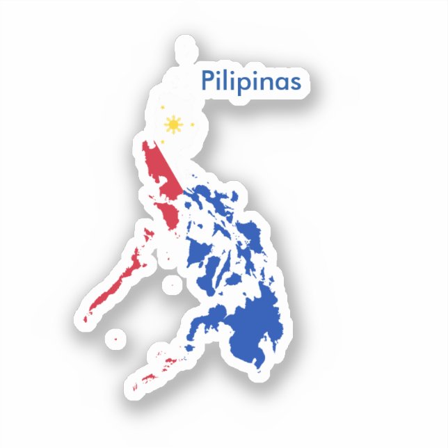 Pilipinas Aufkleber (Vorderseite)